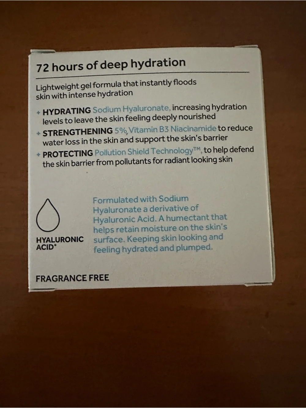 NEW No7 Hydraluminous+ Hydrating Gel 1.69 oz